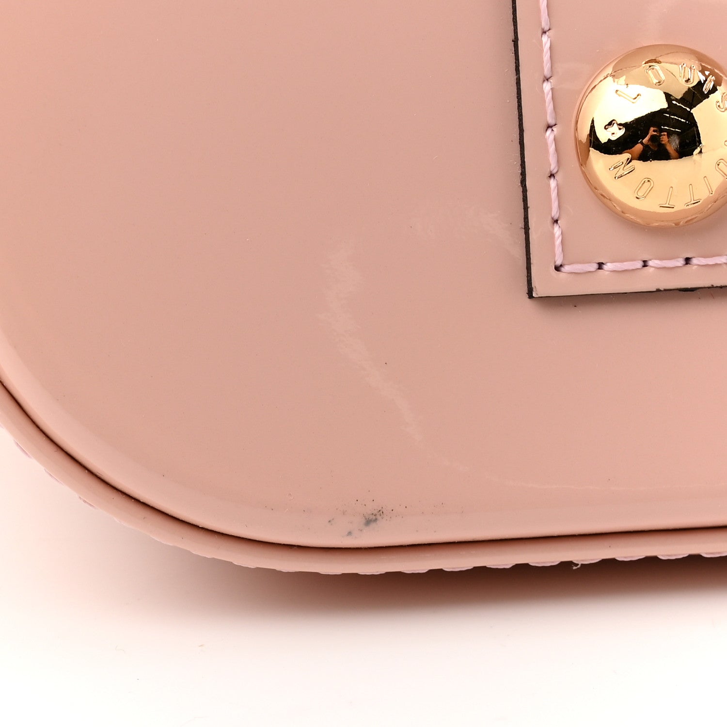 Louis Vuitton Vernis Alma PM Rose Ballerine 10 of 10