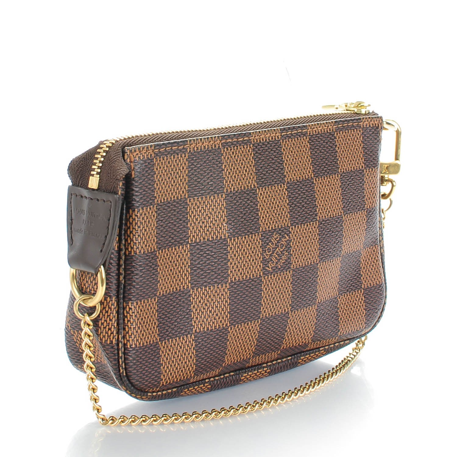 Louis Vuitton Damier Ebene Mini Pochette Accessories 3 of 7