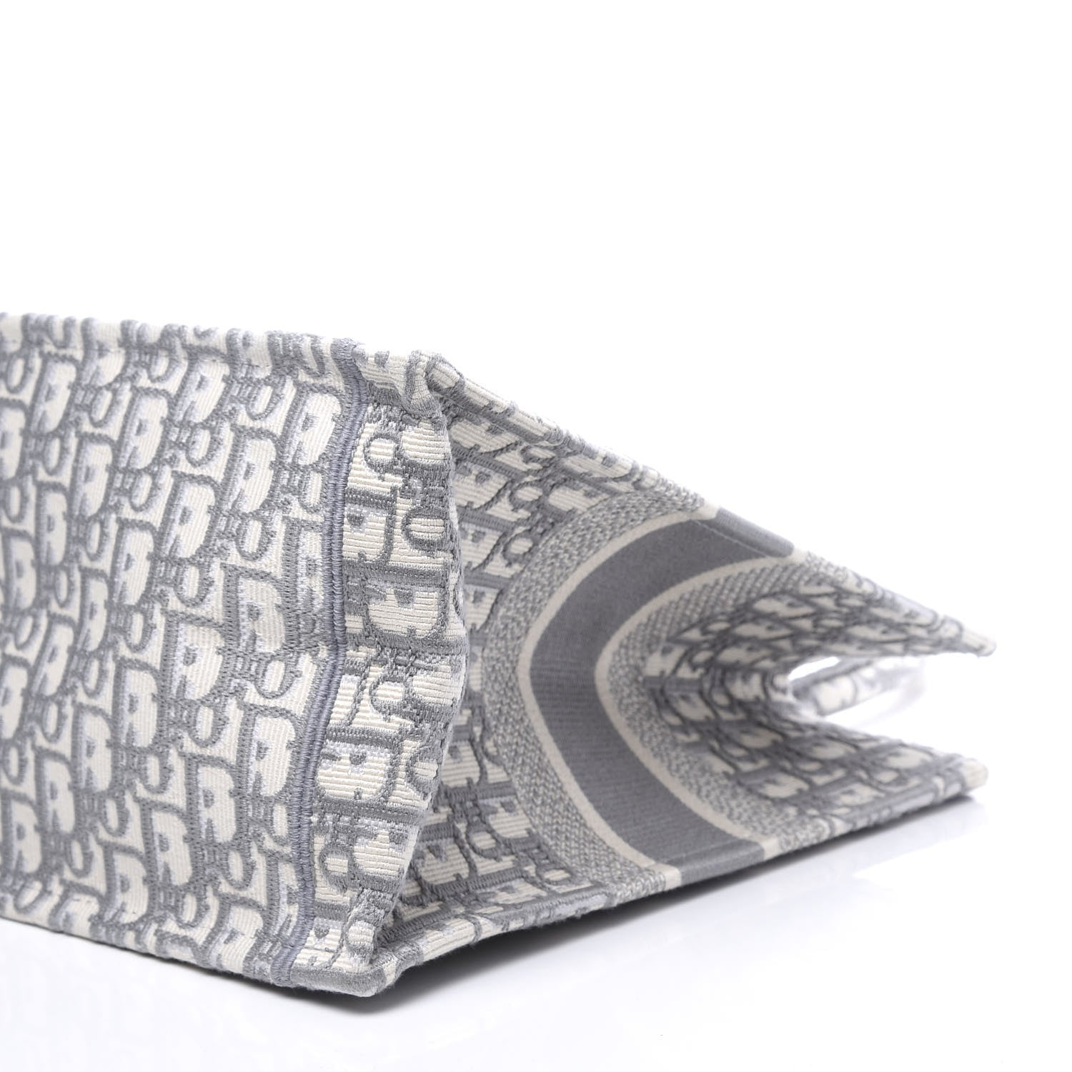 Christian Dior Oblique Medium Book Tote Grey 8 of 10