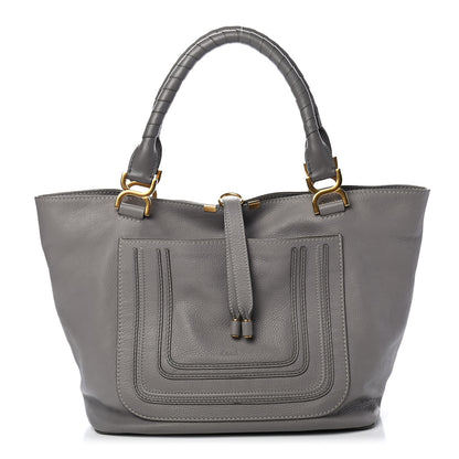 Chloe Calfskin Large New Marcie Tote Cashmere Grey 1 of 4
