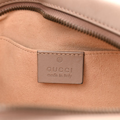 Gucci Calfskin Matelasse Small GG Marmont Chain Shoulder Bag Porcelain Rose 6 of 12