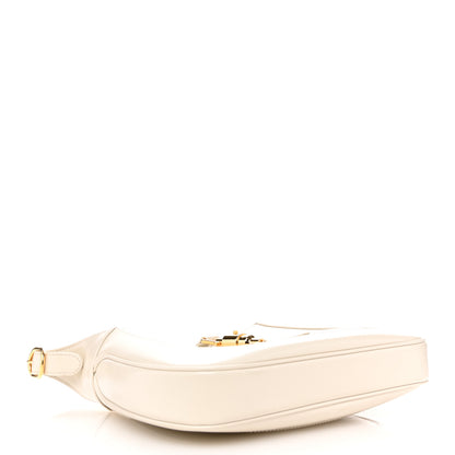 Gucci Boarded Dyana Lux Calfskin Small Jackie 1961 Hobo Mystic White 4 of 12