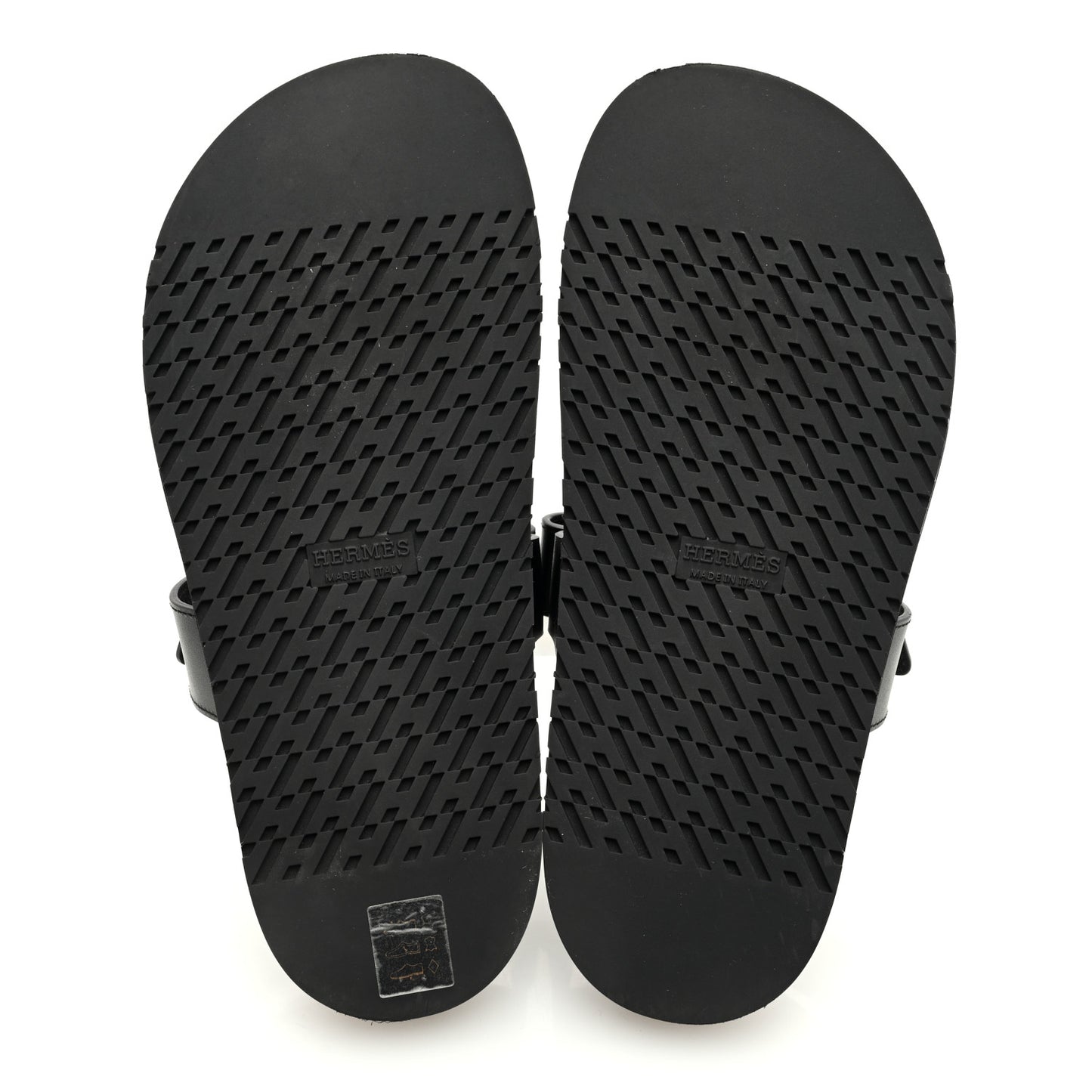 Calfskin Womens Chypre Sandals 37.5 Black