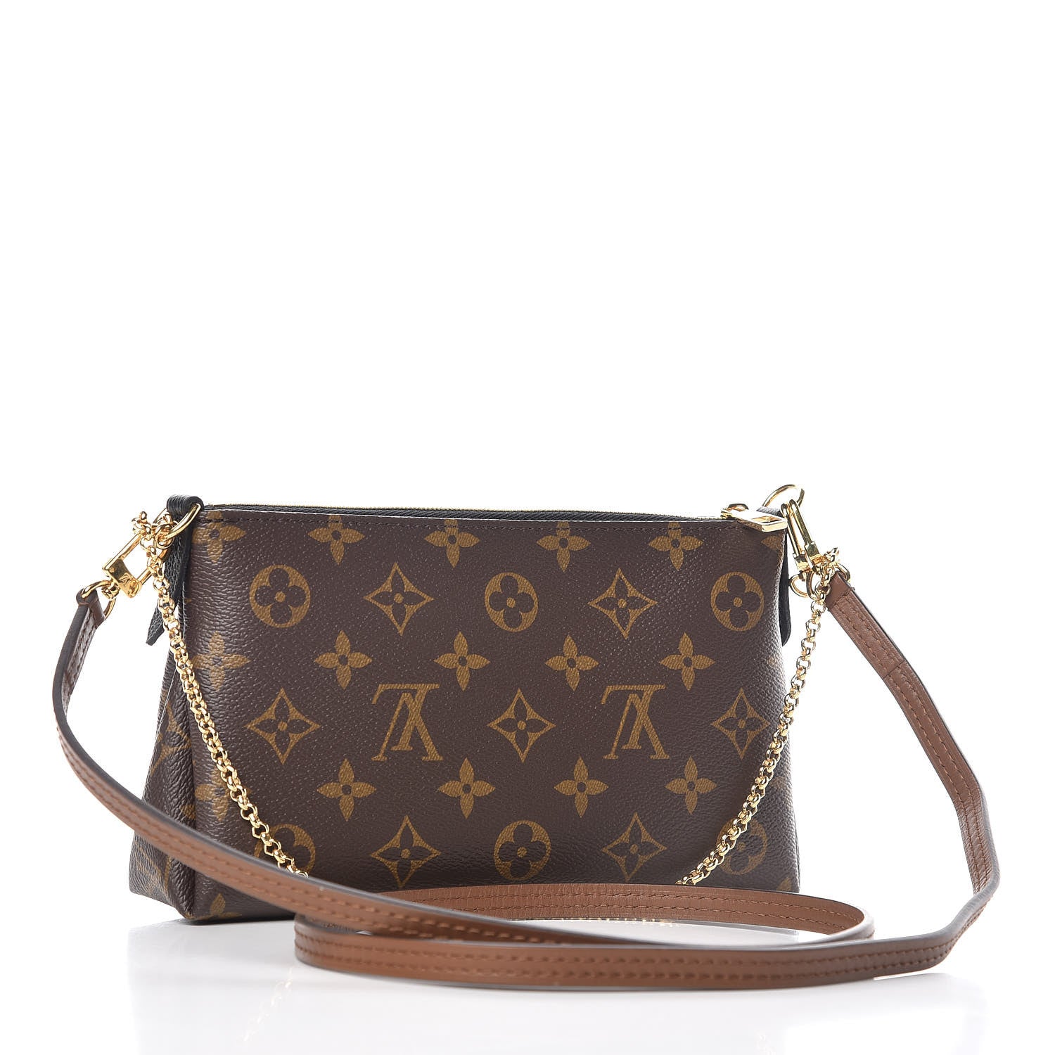 Louis Vuitton Monogram Pallas Clutch Black 3 of 11