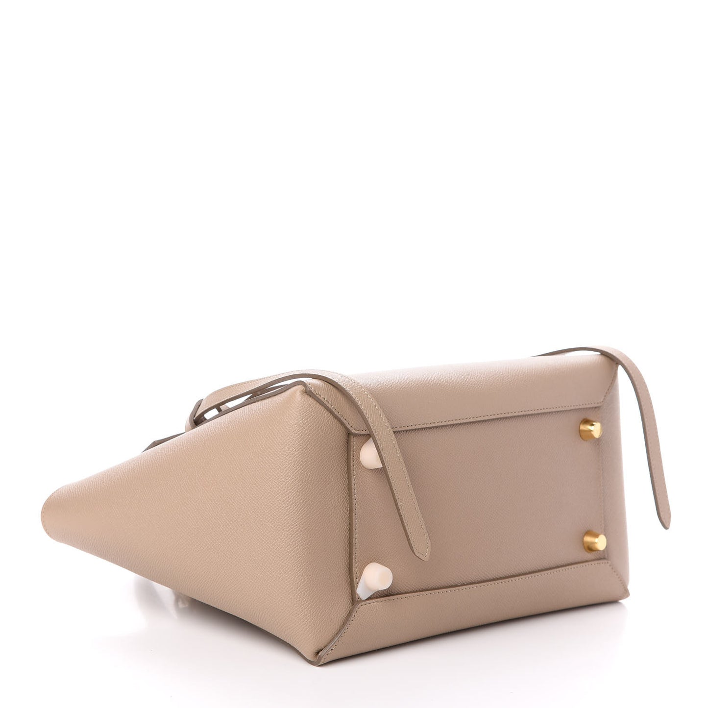 Grained Calfskin Mini Belt Bag Light Taupe