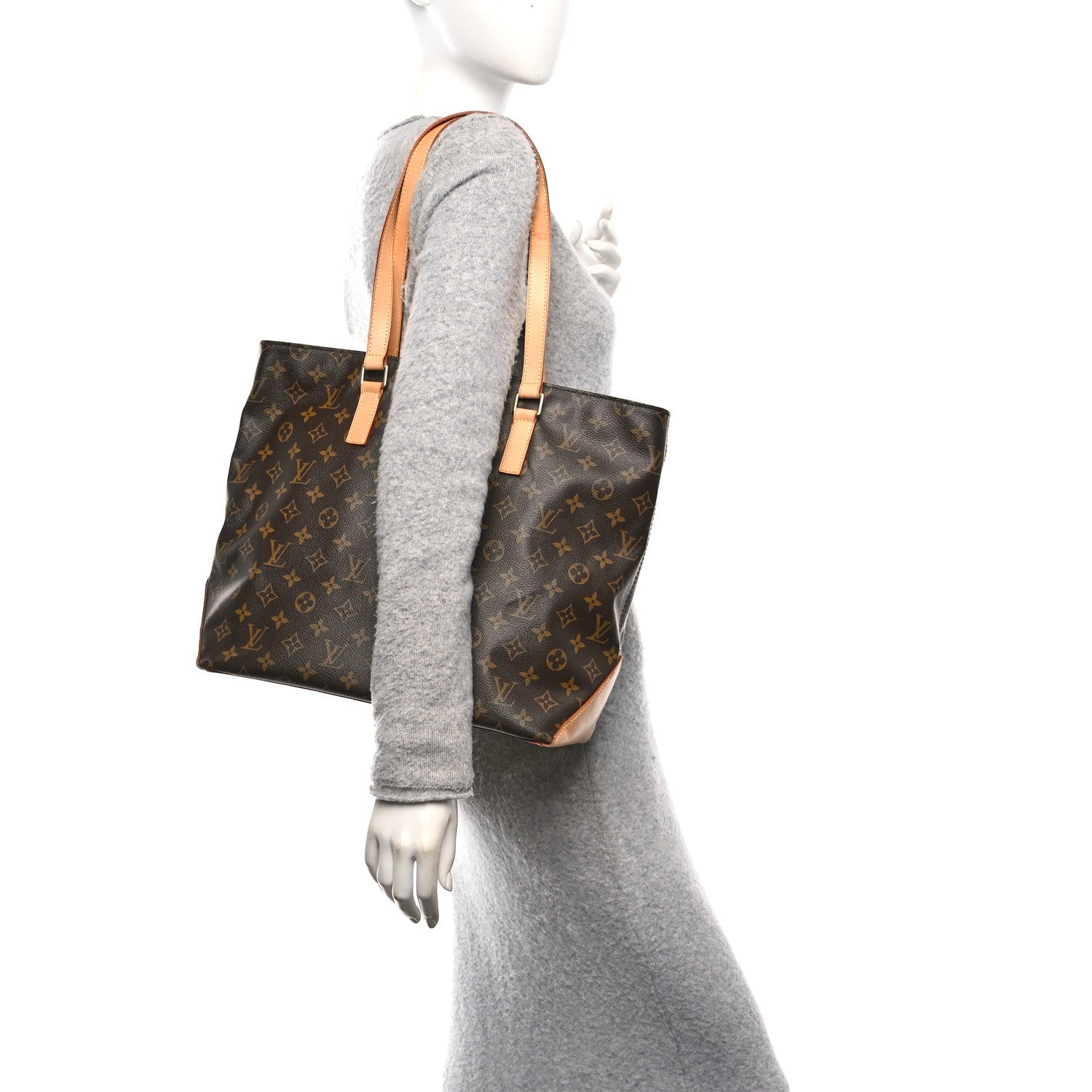 Louis Vuitton Monogram Cabas Mezzo 2 of 9