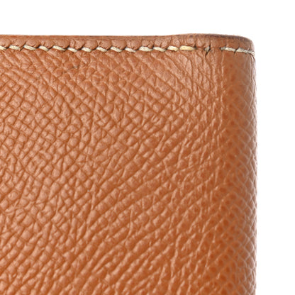 Hermes Epsom Bearn Gusset Wallet Gold 29 of 40