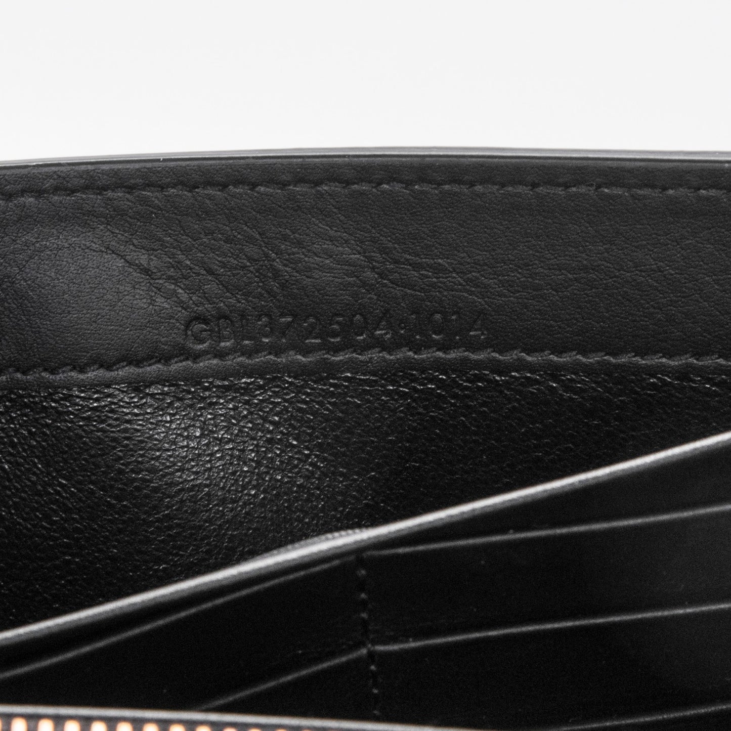 Calfskin Classic Y Ligne Wallet Black