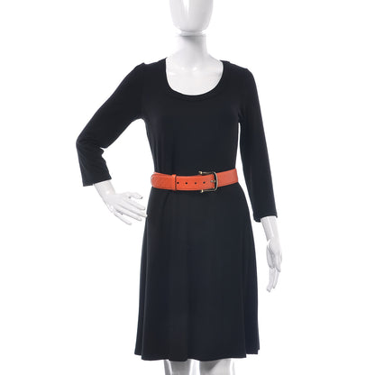 Gucci Soft Microguccissima 40mm Belt 75 30 Sun Orange 2 of 6