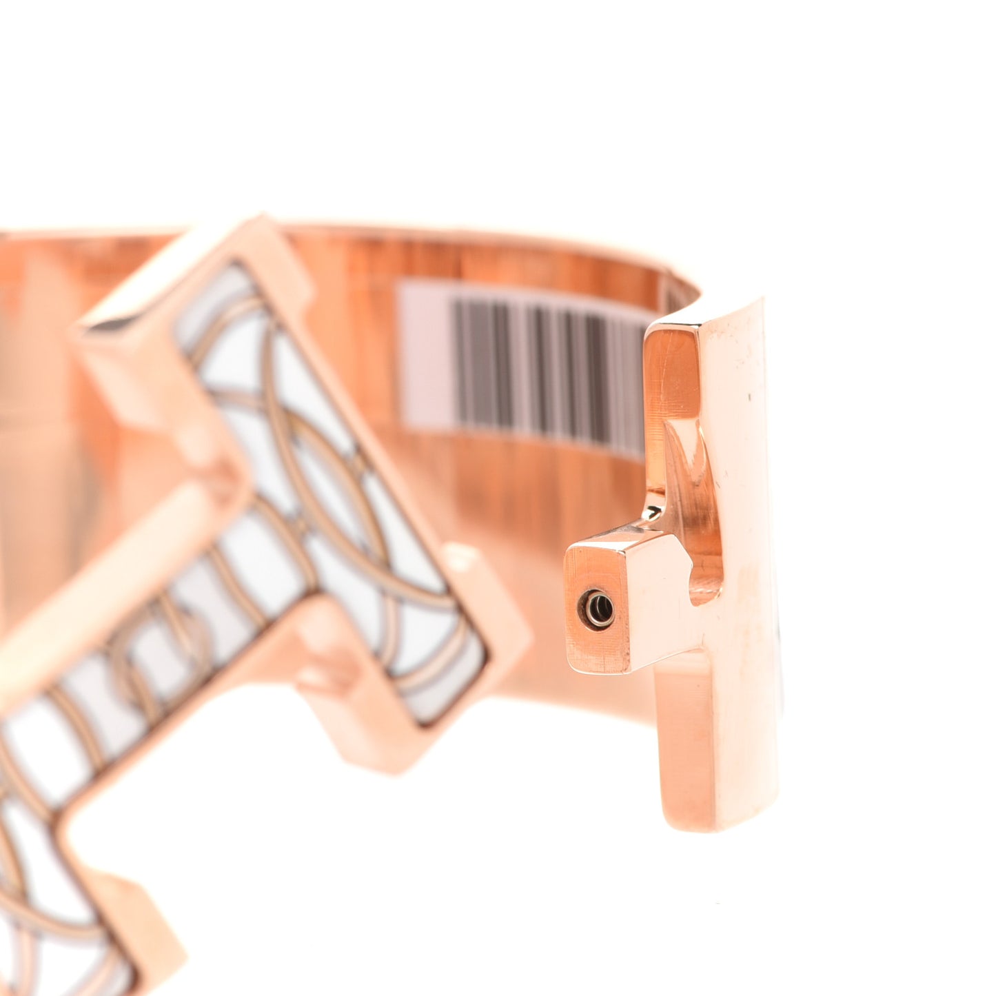 Enamel Wide Lift Profile Clic Clac H Bracelet PM Sable