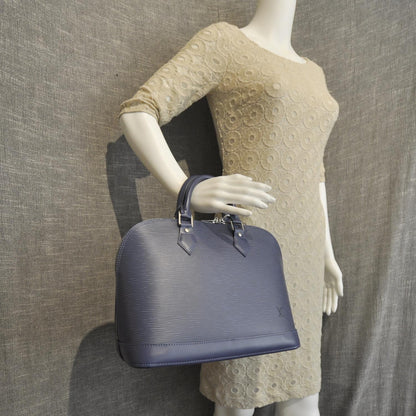Louis Vuitton Epi Alma Myrtille 2 of 9