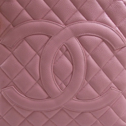 Chanel Caviar Medallion Tote Pink 6 of 12