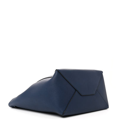 Celine Soft Grained Calfskin Small Belt Cabas Phantom Deep Blue 4 of 14