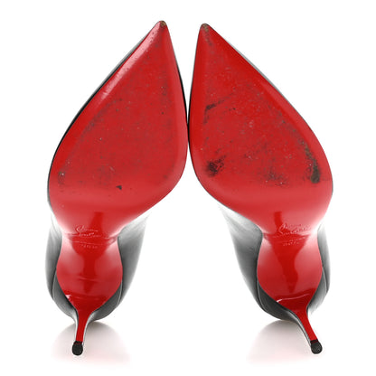 Christian Louboutin Shiny Nappa Pigalle 100 Pumps 36.5 Black 6 of 7