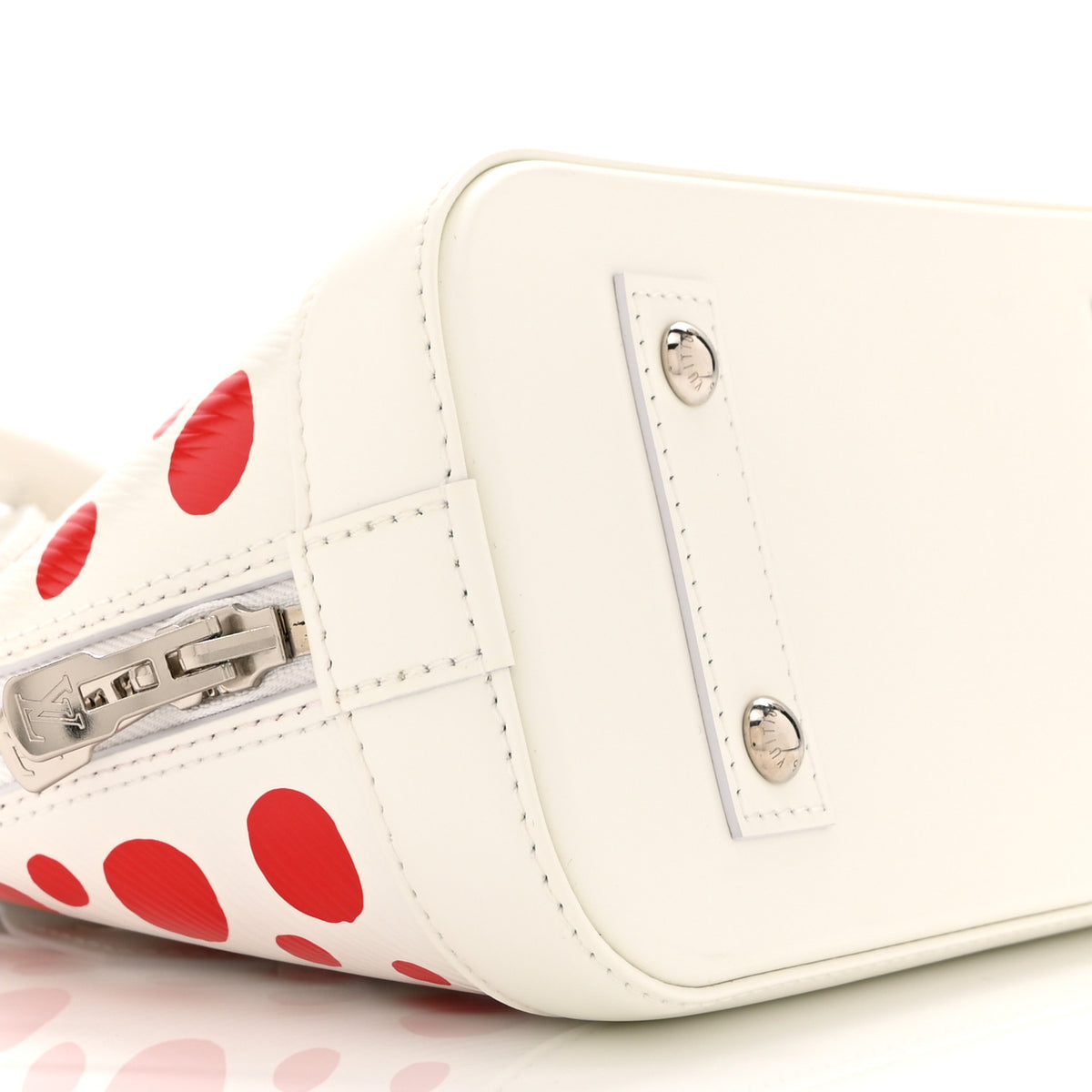 Louis Vuitton LV X YK Epi Alma BB White 8 of 9