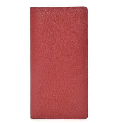 Louis Vuitton Taurillon Brazza Wallet Rouge 1 of 6