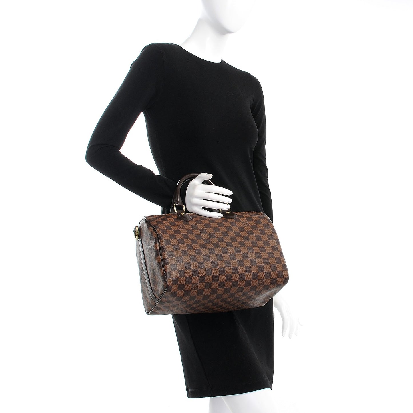 Damier Ebene Speedy Bandouliere 30