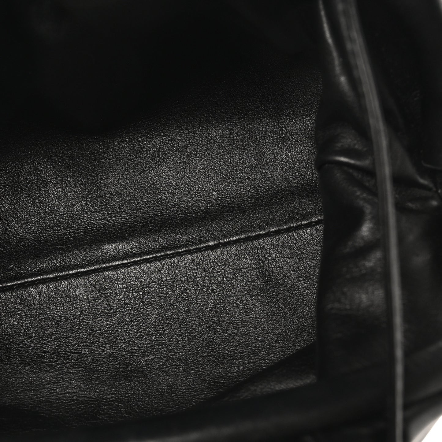 Butter Calfskin The Mini Pouch Black