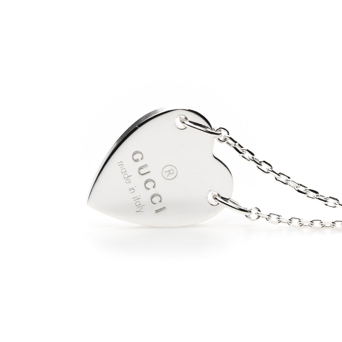 Sterling Silver Trademark Heart Bracelet