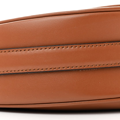 Prada Soft Calfskin Arque Shoulder Bag Cognac 9 of 14