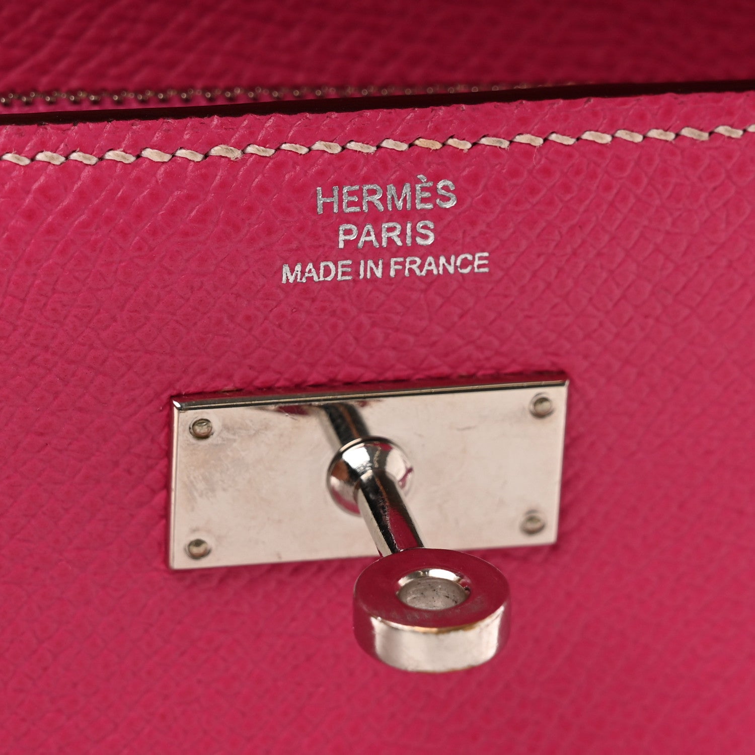 Hermes Epsom Medium Kelly Wallet Rose Tyrien 6 of 6