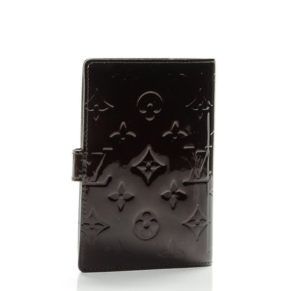 Louis Vuitton Vernis Small Ring Agenda Cover Amarante 3 of 6