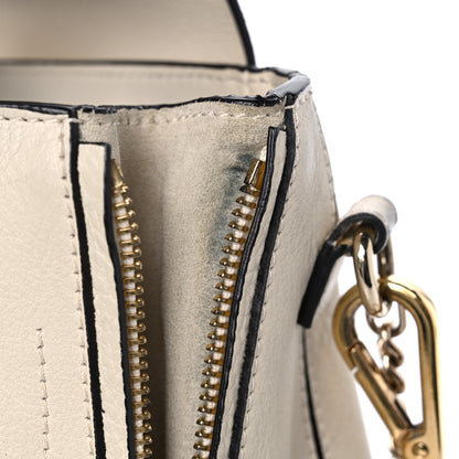 Chloe Suede Calfskin Mini Faye Backpack Off White 12 of 18