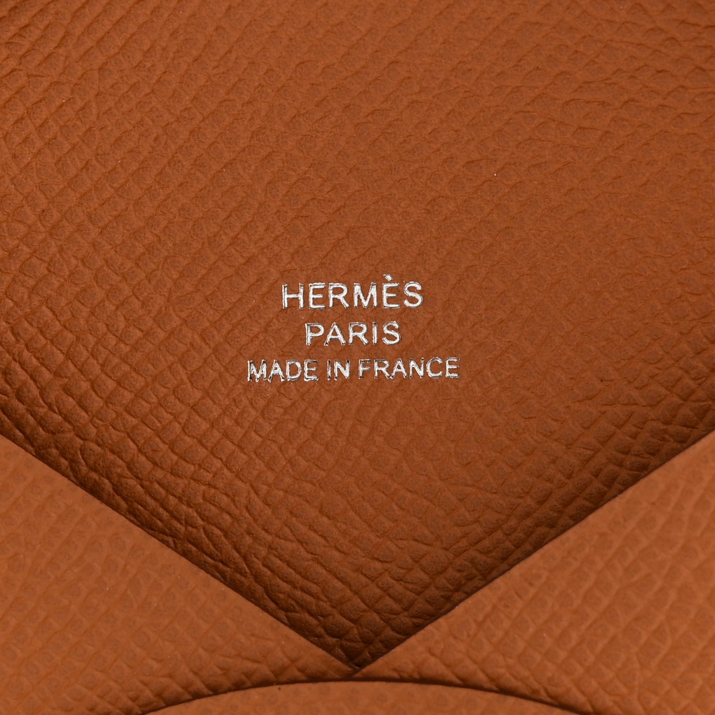 Epsom Calvi Card Case Gold