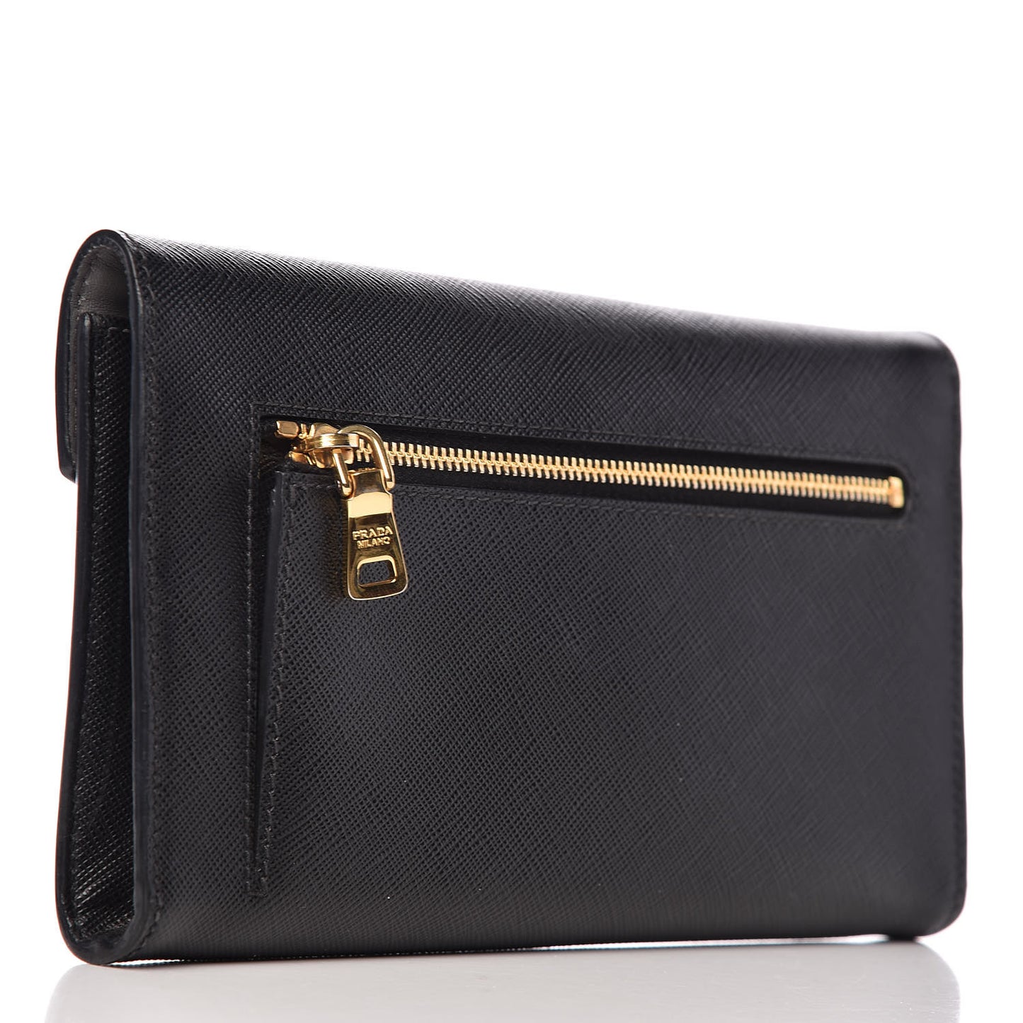 Saffiano Sound Clutch Black