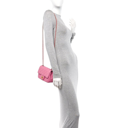 Chanel Lambskin Quilted Mini Pearl Crush Flap Pink 2 of 11