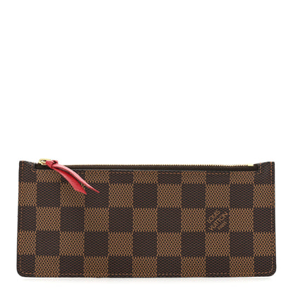 Louis Vuitton Damier Ebene Josephine Wallet Zippered Insert 1 of 8