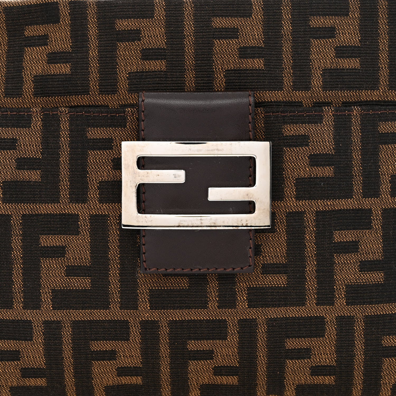 Fendi Zucca Shoulder Bag Tobacco 6 of 10