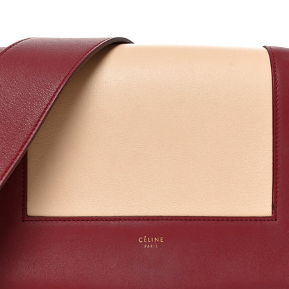 Celine Shiny Smooth Calfskin Medium Frame Shoulder Bag Ruby Nude 7 of 9