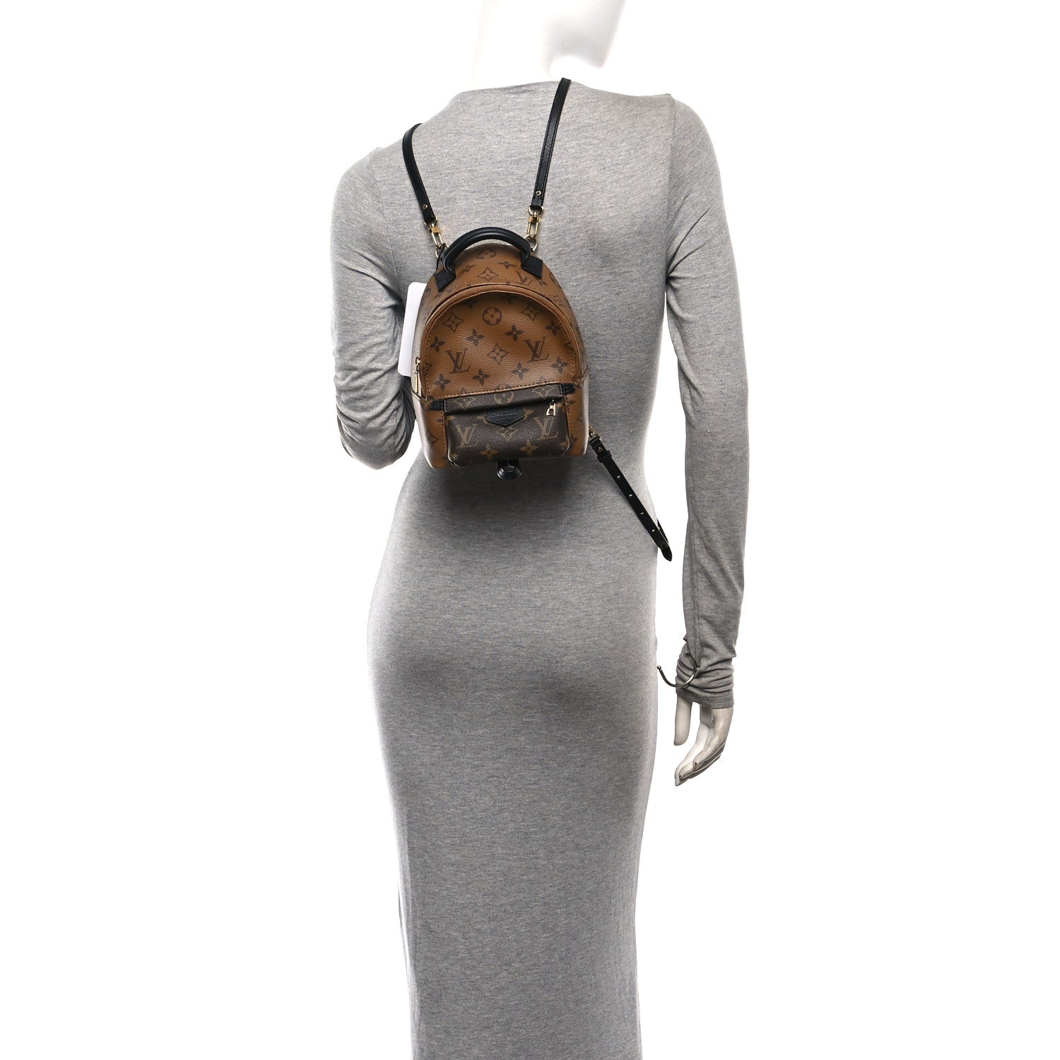 Louis Vuitton Reverse Monogram Palm Springs Backpack Mini 2 of 9