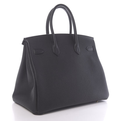 Hermes Togo Birkin 35 Black 3 of 11