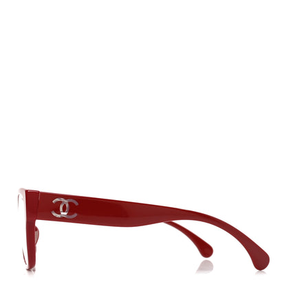 Chanel Acetate Eyeglasses 3475-S Red 3 of 7