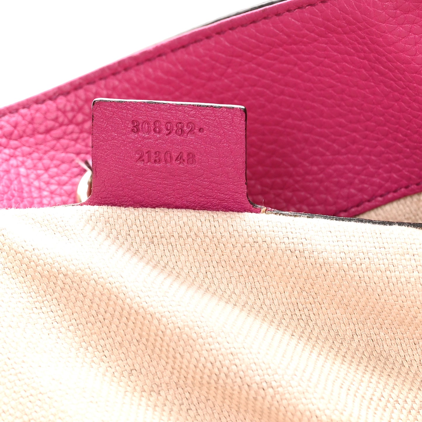 Cellarius Calfskin Medium Soho Chain Shoulder Bag Bright Bouganville