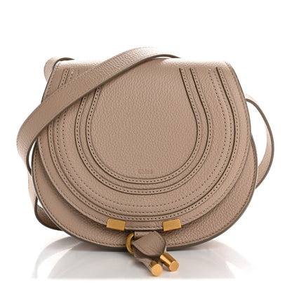 Chloe Calfskin Mini Marcie Round Crossbody Bag Blush Nude 1 of 11