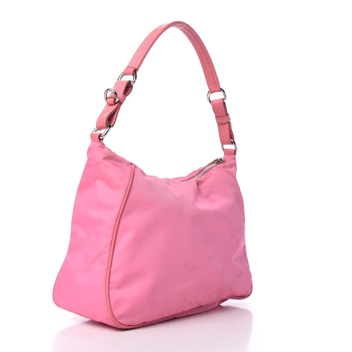 Tessuto Nylon Shoulder Bag Begonia