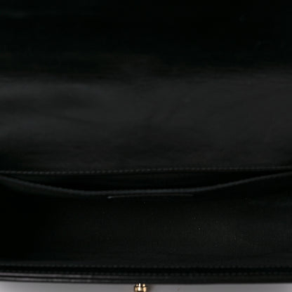 Chanel Shearling Calfskin Medium Boy Flap Black 4 of 6