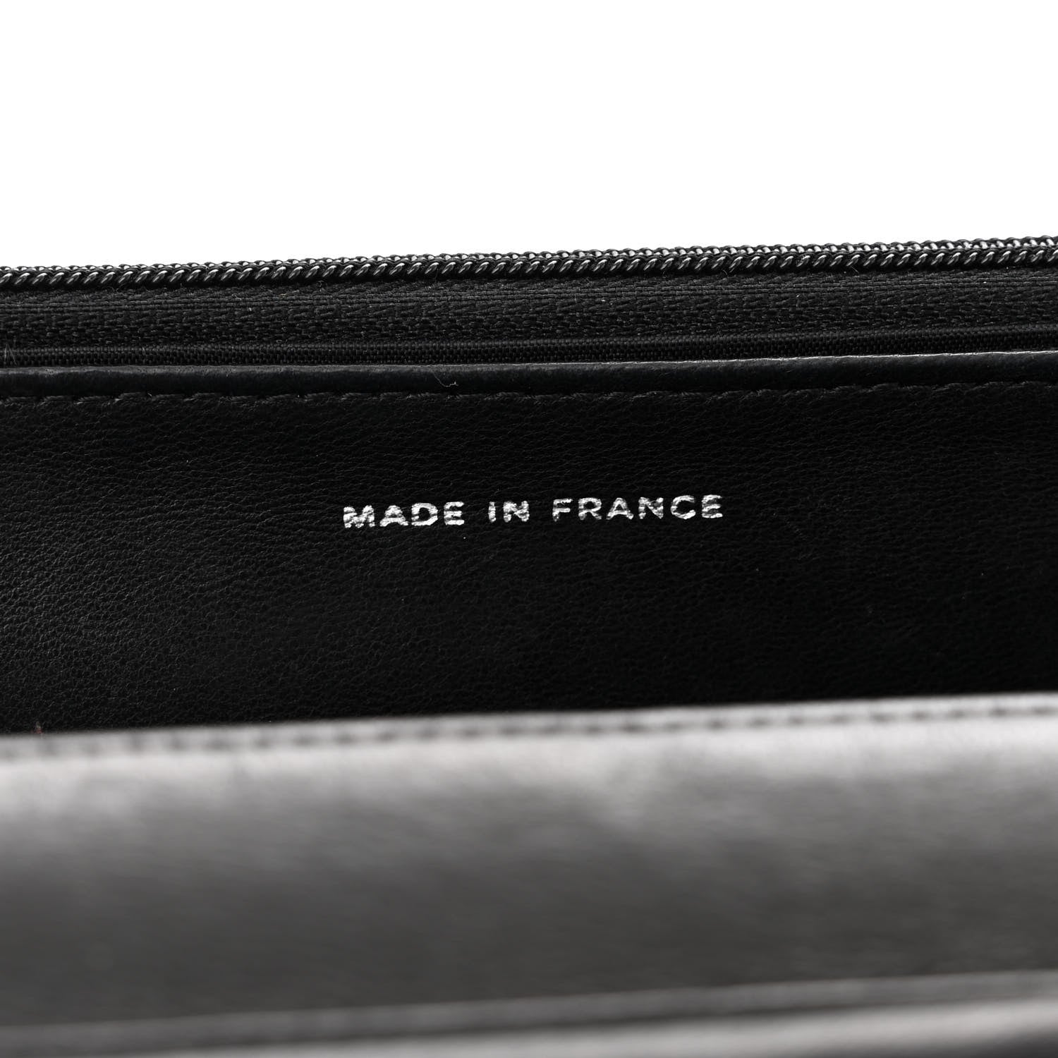 Chanel Caviar Timeless CC Wallet On Chain WOC Black 7 of 12