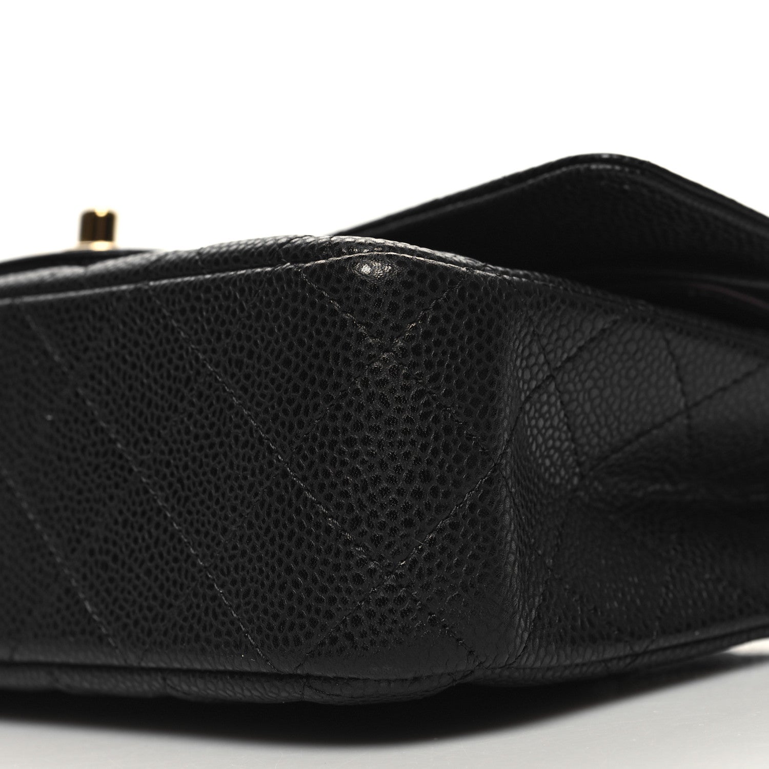 Chanel Caviar Quilted Medium Double Flap Black 10 of 11