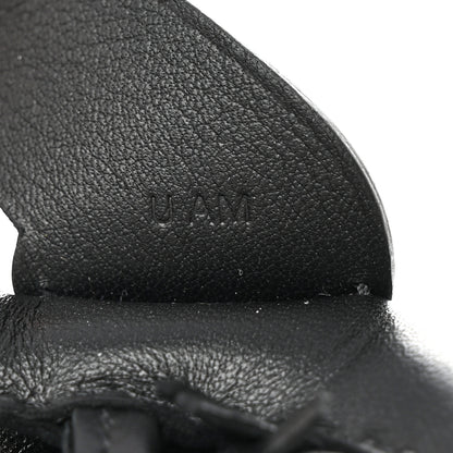 Hermes Milo Lambskin Matte Alligator Touch Grigri Rodeo Pegase Horse Bag Charm PM Black 4 of 5