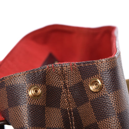 Louis Vuitton Damier Ebene Bergamo MM 8 of 9
