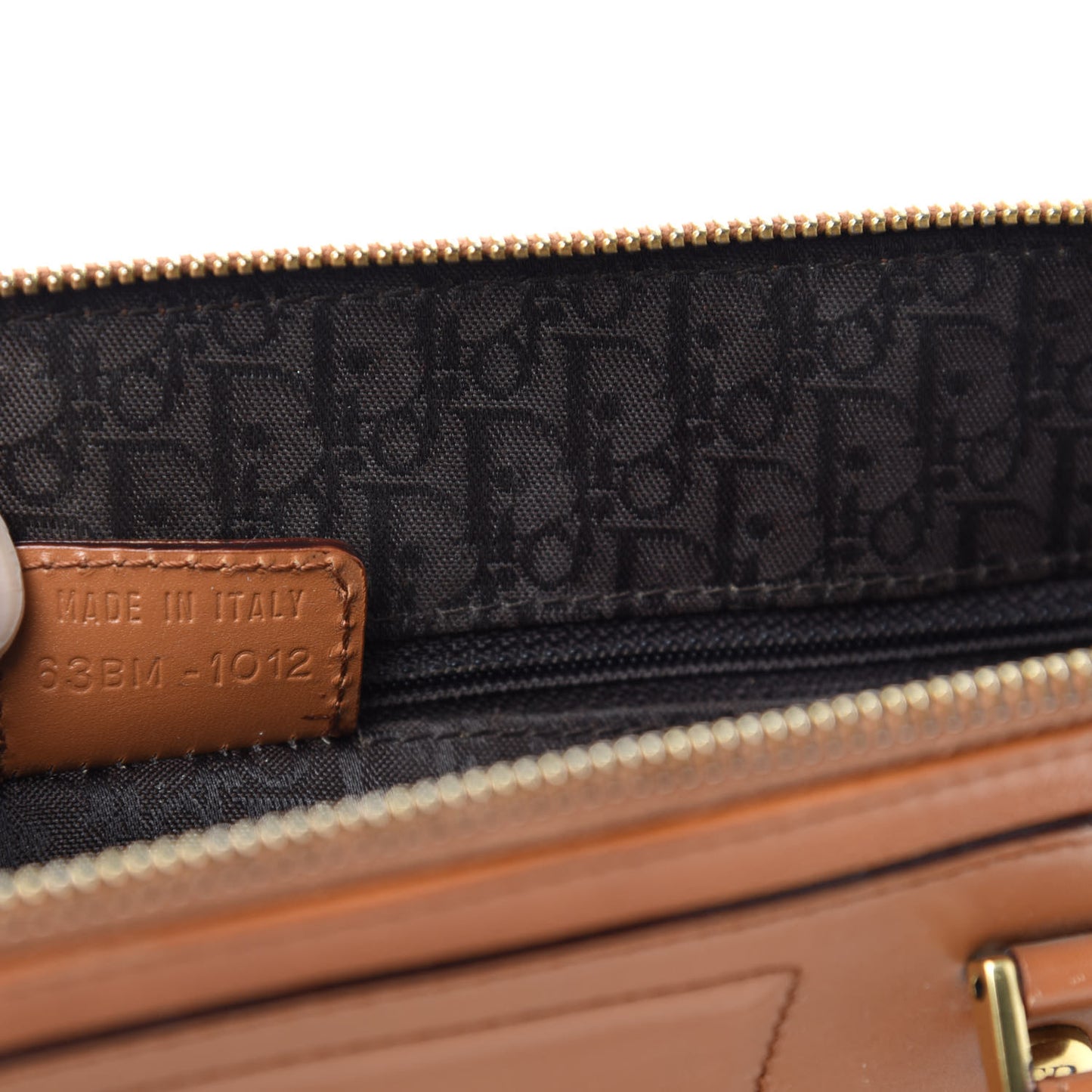 Grained Calfskin Street Chic Top Handle Bag Brown