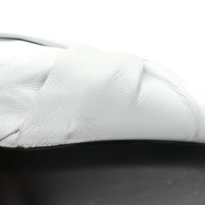 Balenciaga Smooth Nappa Drapy 80mm Sandals 38 White 12 of 13