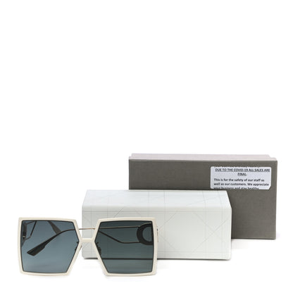 Christian Dior Acetate Square 30 Montaigne Sunglasses White 7 of 7