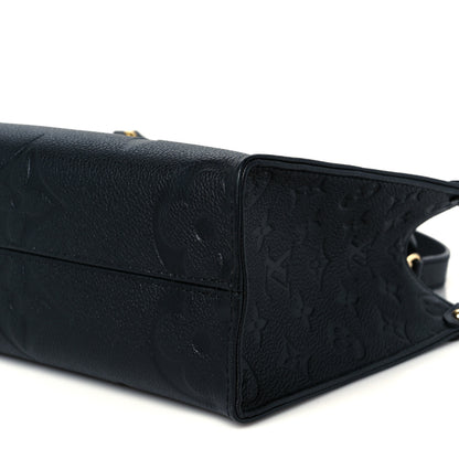 Louis Vuitton Empreinte Monogram Giant Onthego PM Black 9 of 9