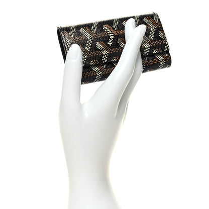 Goyard Goyardine Saint Michel 6 Key Holder Black 2 of 8