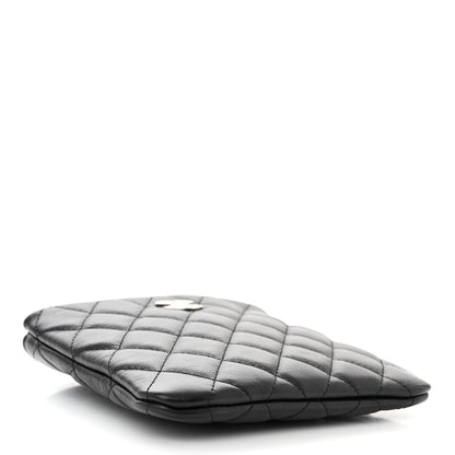 Chanel Calfskin Quilted Crossbody Bag Black 4 of 10